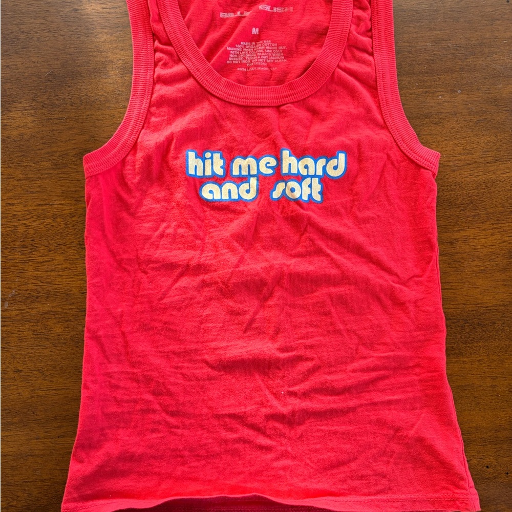 Billie Eilish tank top